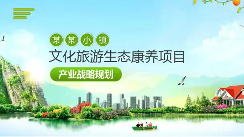 文化旅游生态农业产业规划专题讲课PPT模板