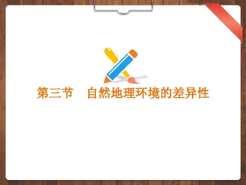 课堂讲义高中地理(浙江)必修一课件331地域分异的基本规律(2