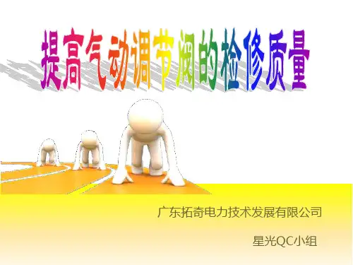 拓奇汕尾 热工QC 问题解决型QC小组课题