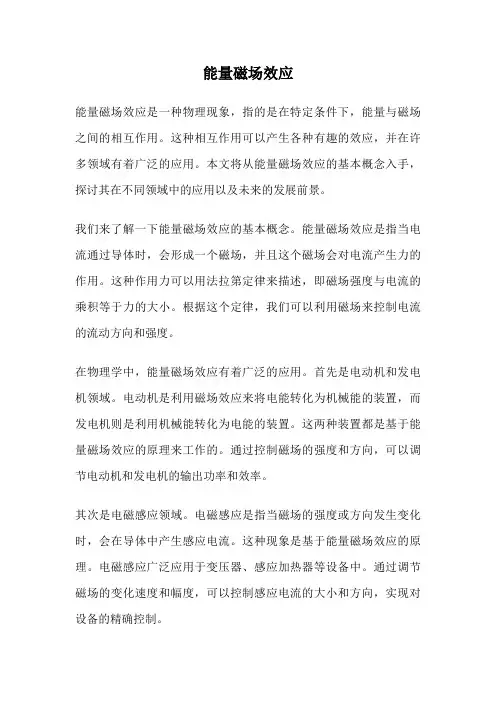 能量磁场效应