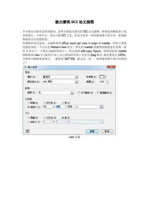 做出漂亮SCI论文插图