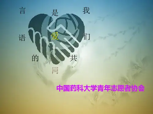 手语PPT