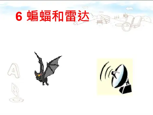 四年级上册语文课件-6蝙蝠与雷达  人教部编版(共25张PPT)