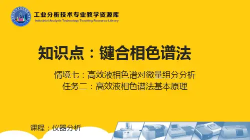 【实用】键合相色谱法PPT文档