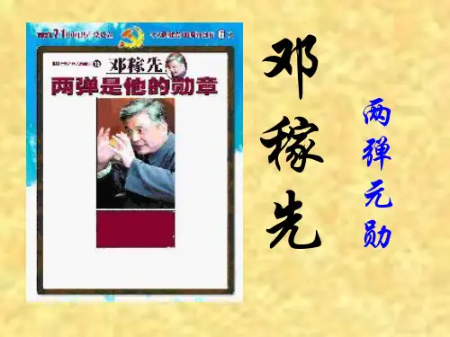 《邓稼先》ppt实用课件3