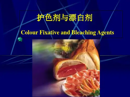 食品添加剂护色剂与漂白剂