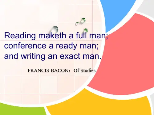 English Writing-1(Features of a good writing)