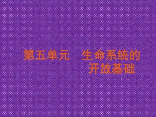 2012高考生物二轮复习课件第五单元专题十二种群与群落的区别与联系(新课标·浙江专用)(共62张PPT)