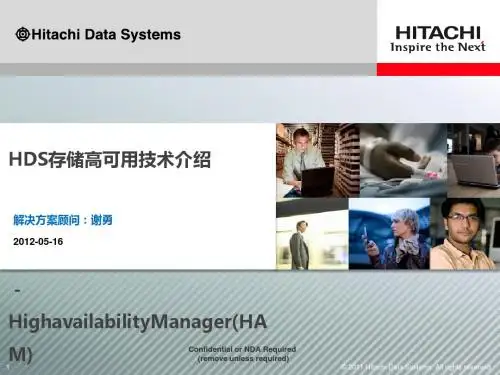 HDS存储高可用技术介绍