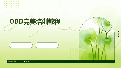 2024版OBD完美培训教程