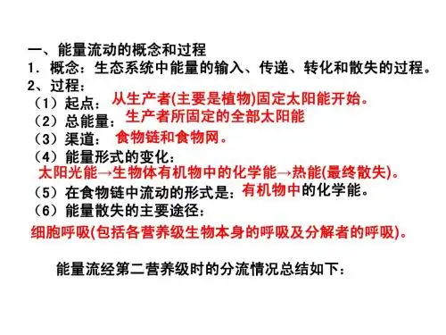 5.2生态系统的能量流动