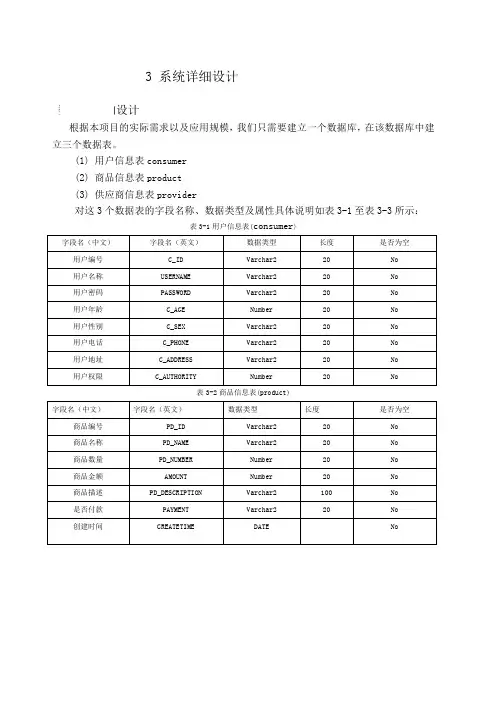 超市账单管理系统