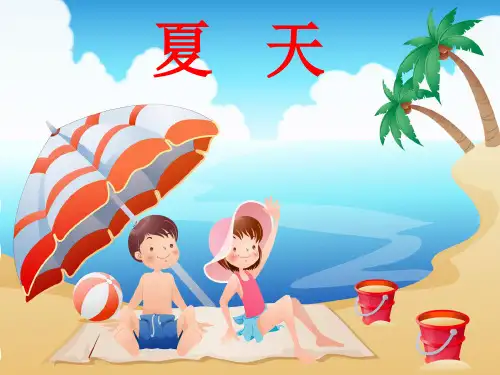美丽的夏天作文PPT课件