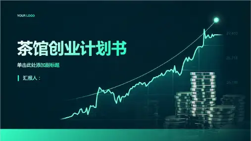 《茶馆创业计划书》课件