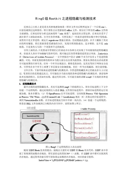 Ring0级Rootkit之进程隐藏与检测技术