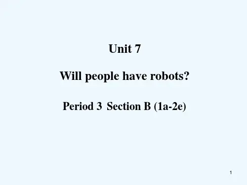 八年级英语上册第七单元Section-B1-PPT