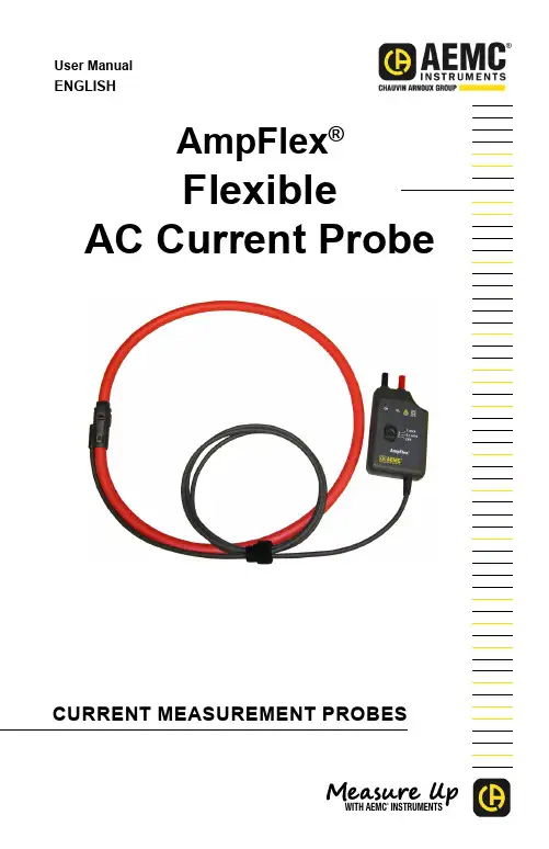 AEMC AmpFlex 灵活的交流电流探头用户手册说明书