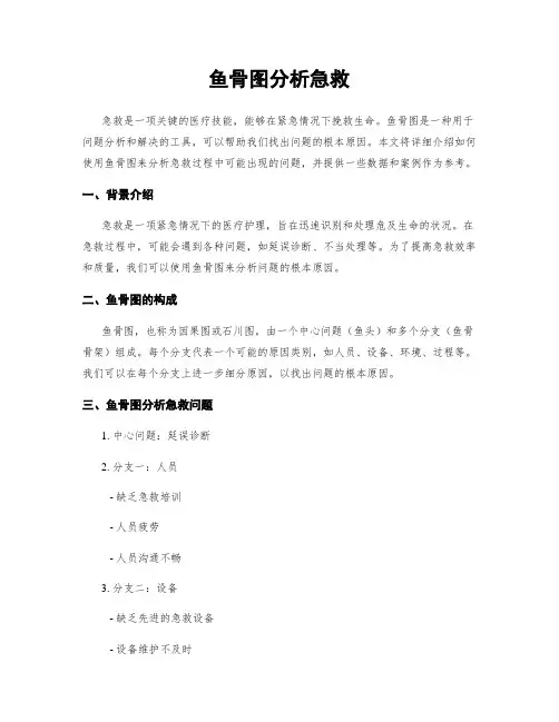 鱼骨图分析急救