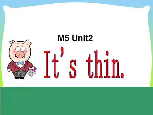 外研版一年级英语下册Module5Unit2It’sthin课件3.ppt