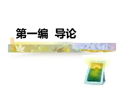 童庆炳 《文学理论教程》第一章 ppt