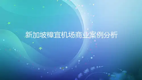 新加坡樟宜机场商业案例分析