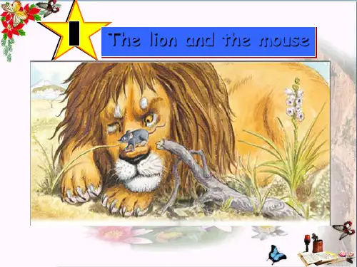 六年级英语下册Unit1《Thelionandthemouse》 教学PPT1