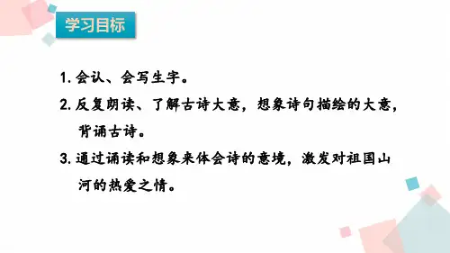 饮湖上初晴后雨-ppt课件完美版.pptx
