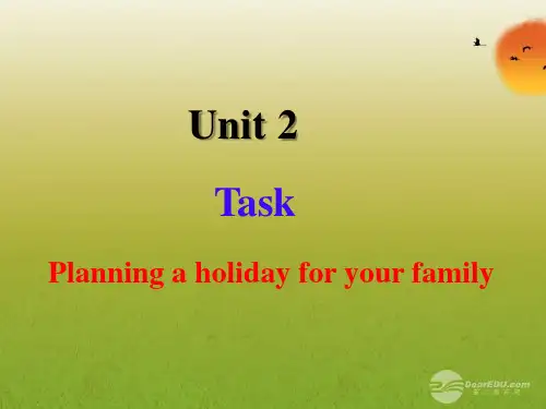 高中英语 Unit2 Wish you Were here Task 2精品课件 牛津译林版必修2.ppt