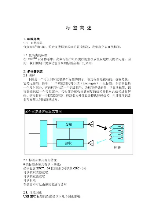 epc标签简述