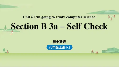 人教版八上英语 Unit 6 第五课时( SectionB3a-Self Check)