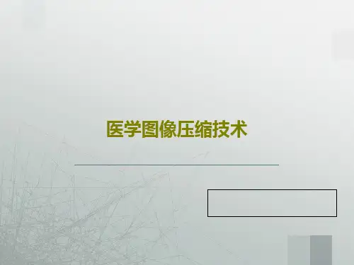 医学图像压缩技术52页PPT