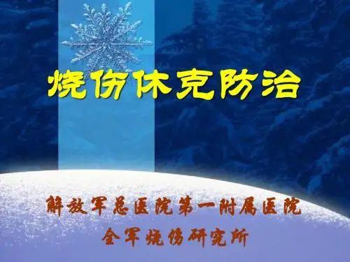 烧伤休克