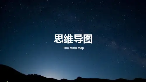 思维导图培训课件