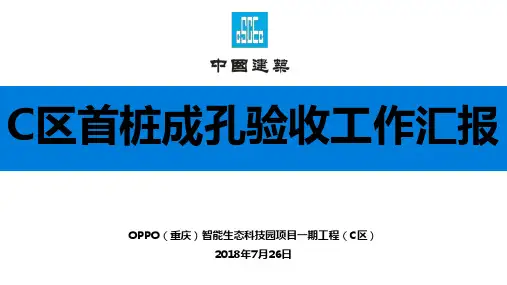 首桩成孔验收ppt模板