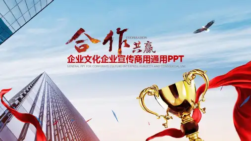 企业文化企业宣传通用PPT模板