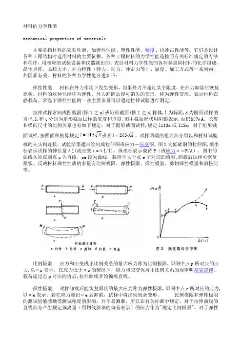 材料的力学性能