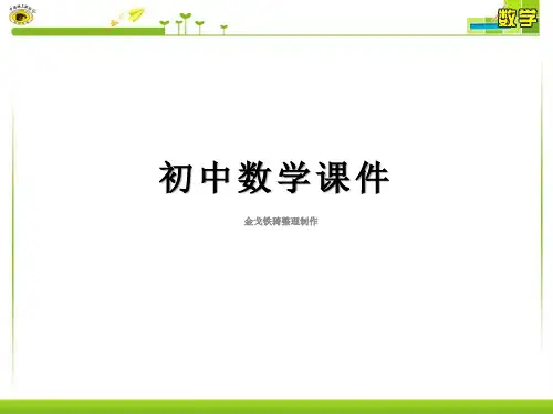 湘教版七下数学课件4.3平行线的性质()