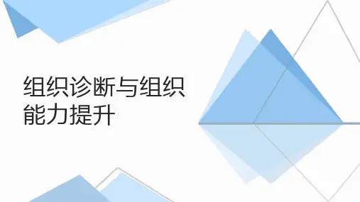 组织诊断与组织能力提升课程
