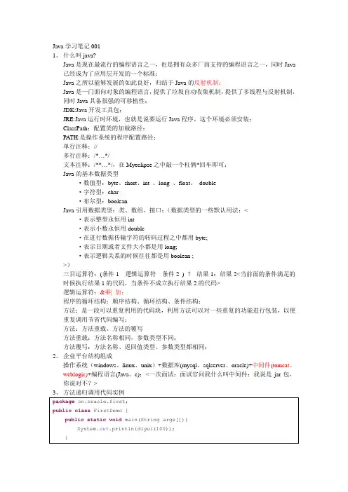2014122701_Java学习笔记001