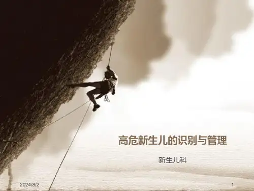 高危儿识别与管理课件