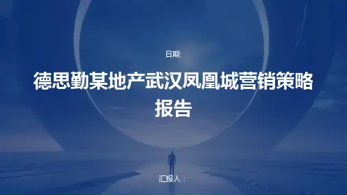 德思勤某地产武汉凤凰城营销策略报告