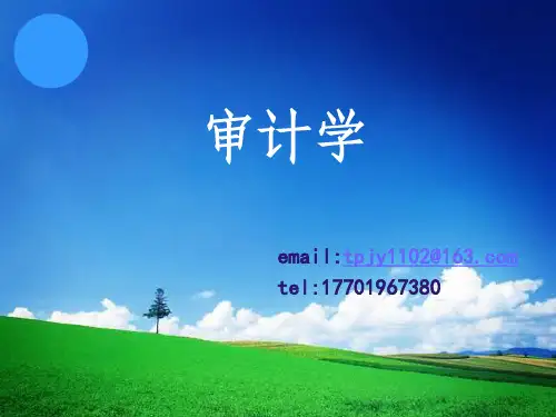 审计学第01章总论