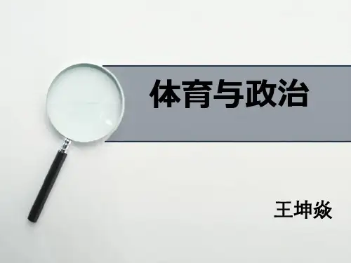 体育与政治解读