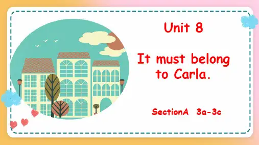 Unit 8 Section A (3a-3c) 阅读课件2023-2024学年人教版九年级英语全册