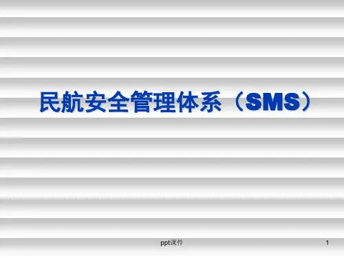 民航安全管理体系(SMS)  ppt课件