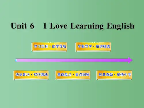 八年级英语上册 Unit 6配套课件 冀教版