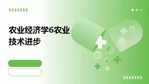 农业经济学6农业技术进步