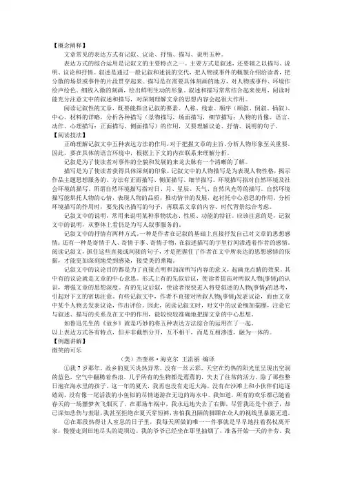 概念阐释