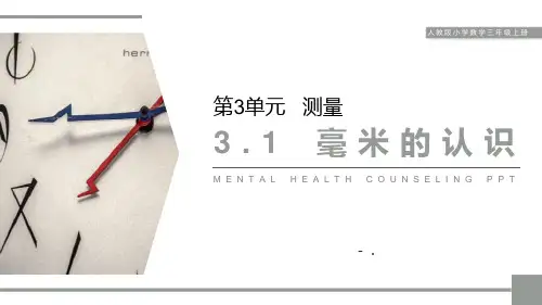 《毫米的认识》PPT课件