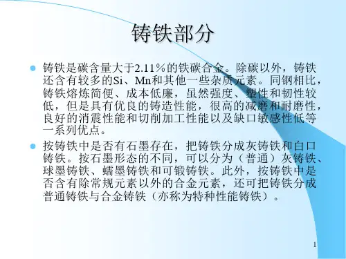 材料知识_铸铁ppt课件